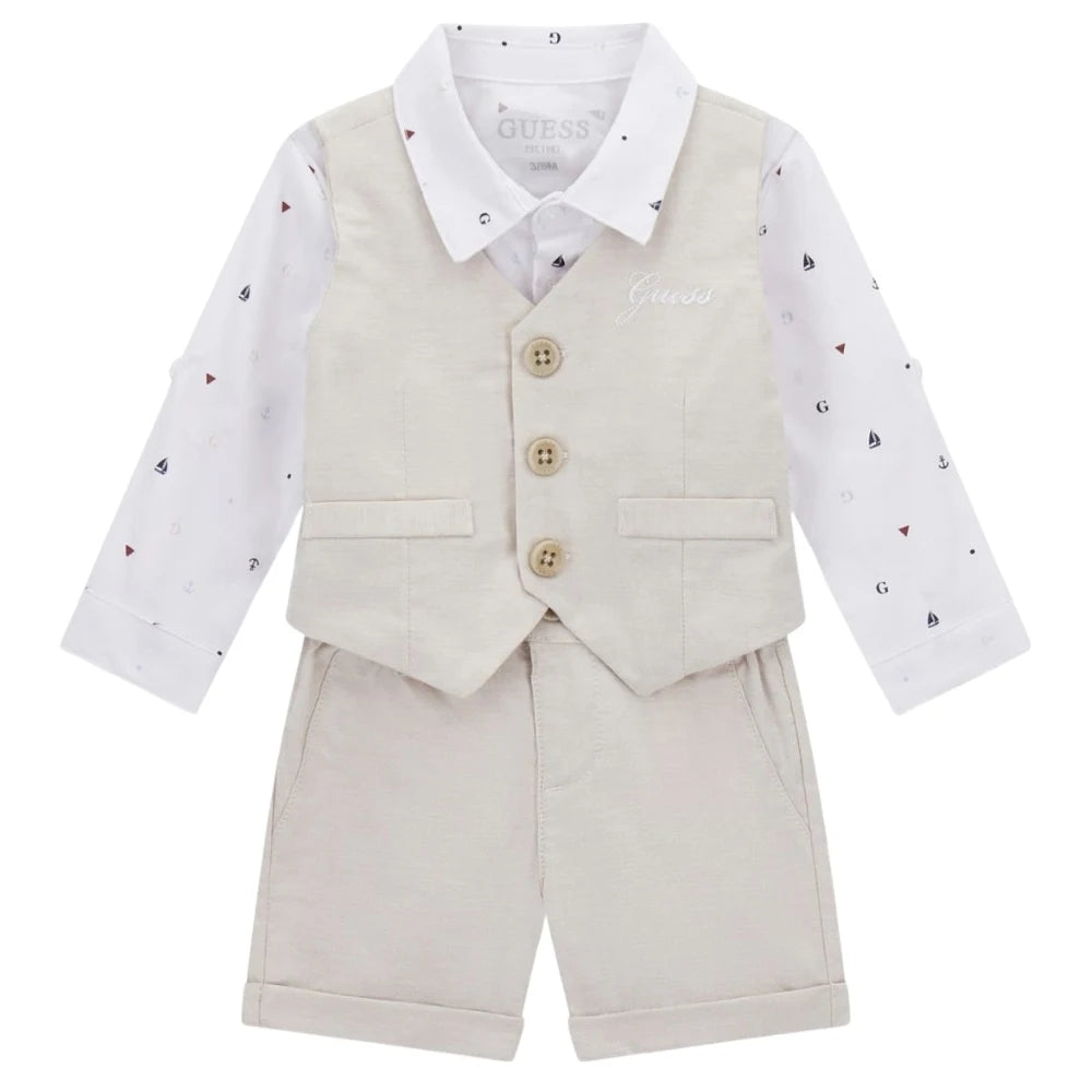 Guess - Set Vest Shirt Short