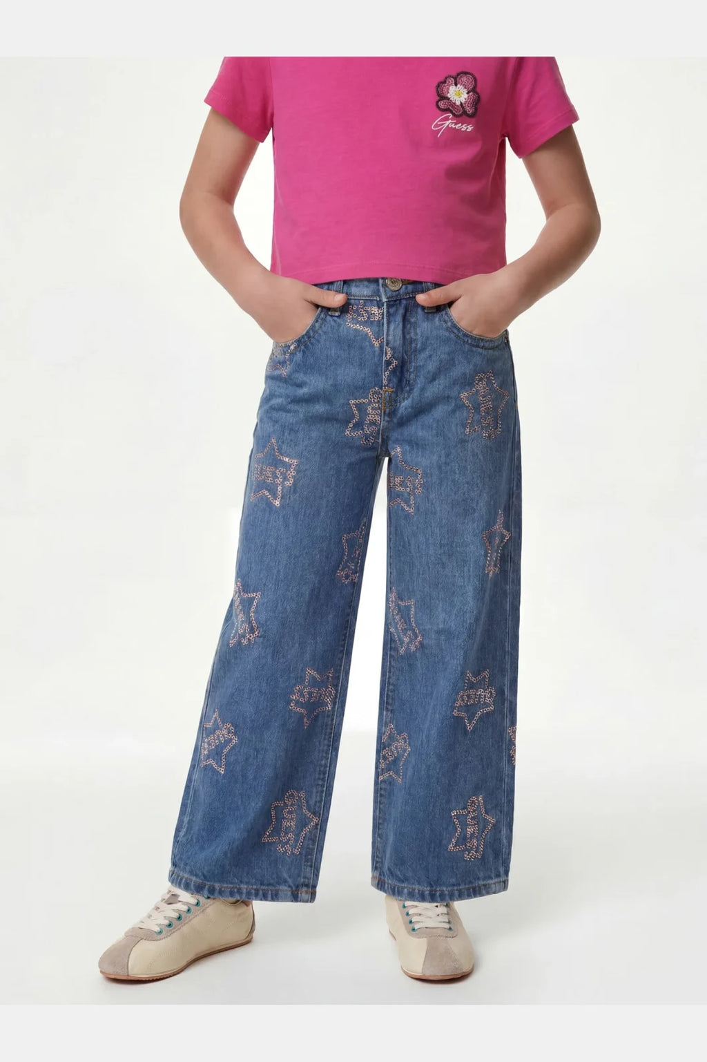 Guess - Jeans Palazzo Rgd Dnm Pa