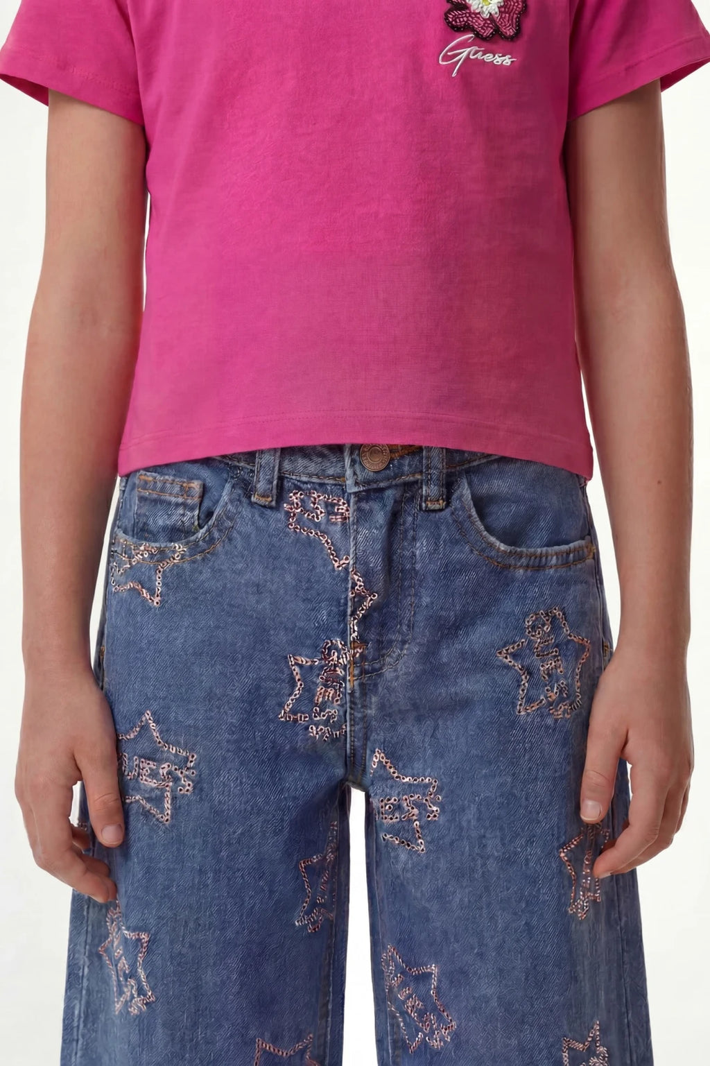 Guess - Jeans Palazzo Rgd Dnm Pa