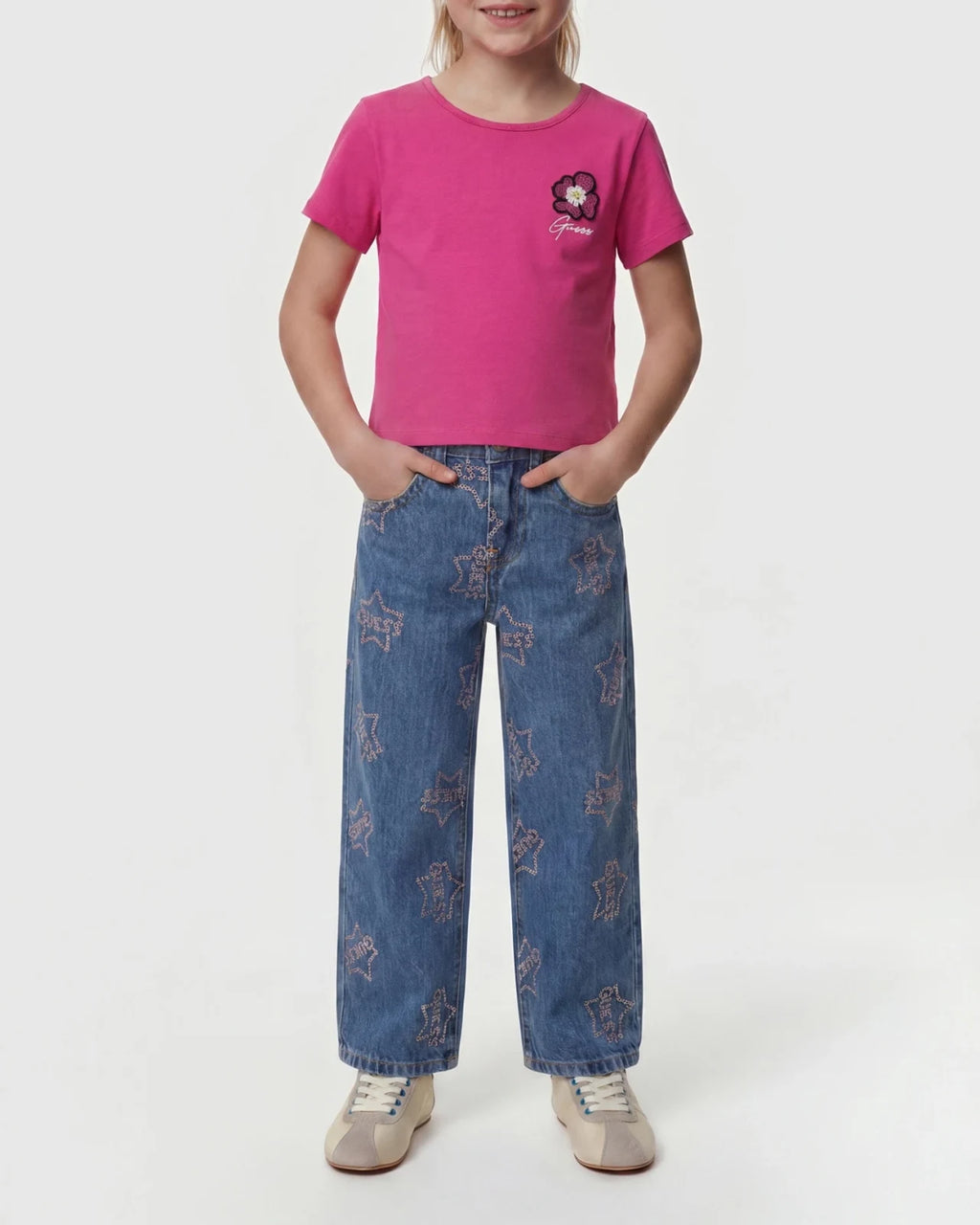 Guess - Jeans Palazzo Rgd Dnm Pa