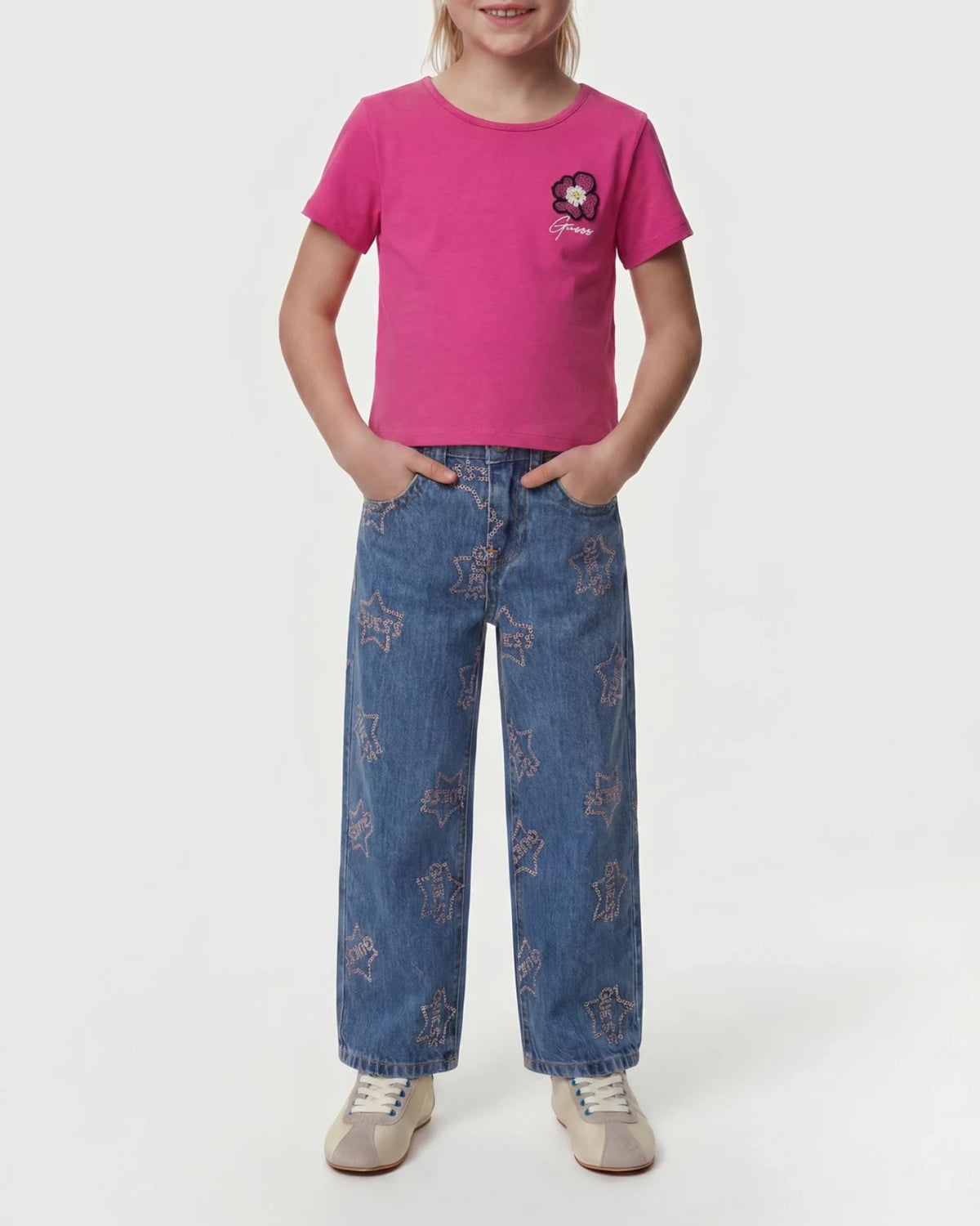 Guess - Jeans Palazzo Rgd Dnm Pa
