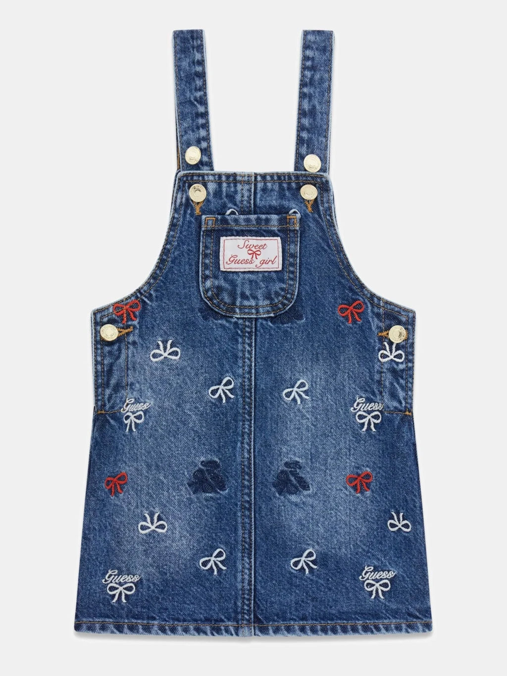 Guess - Abito Romper Rigid Denim