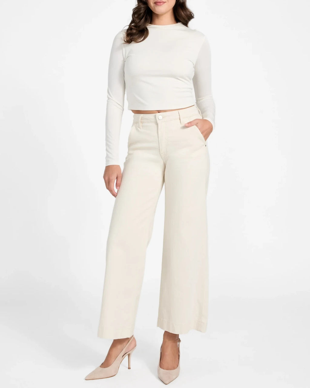 Guess - Jeans Zoya Wide Leg 5 Tasc