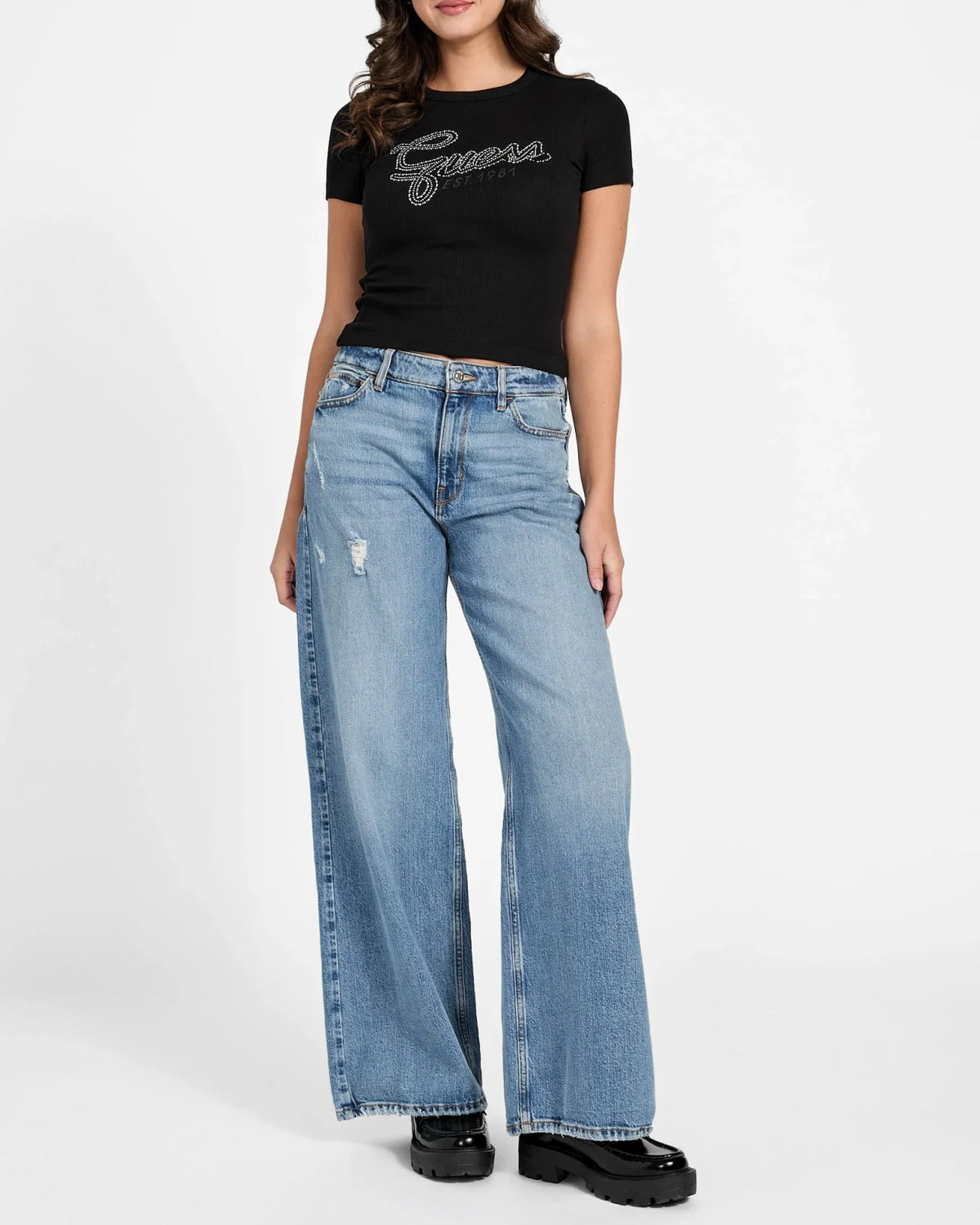 Guess - T-Shirt Guess Studs