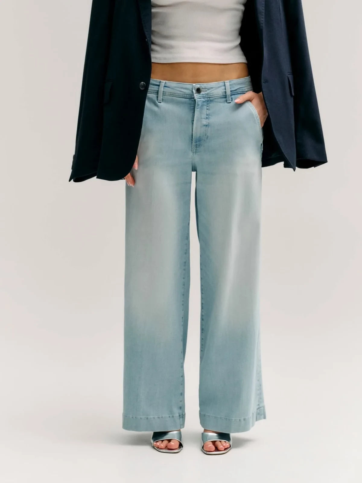 Guess - Jeans Zoya Wide Leg Crop 5