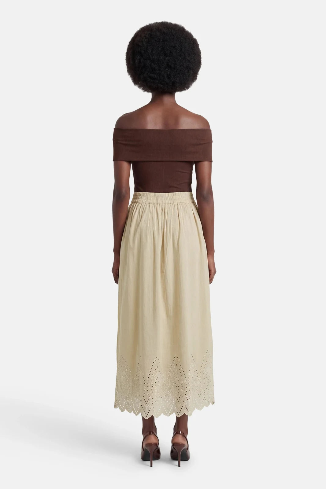 Only - Gonna Onltulum Emb Maxi Sk