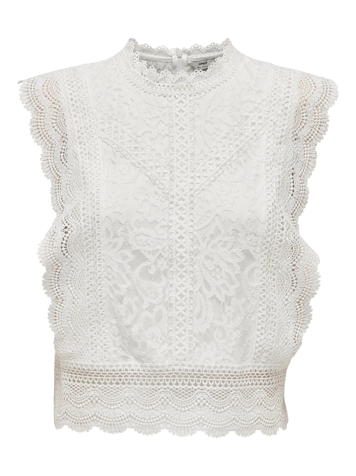 Only - T-Shirt Onlkaro S/L Lace