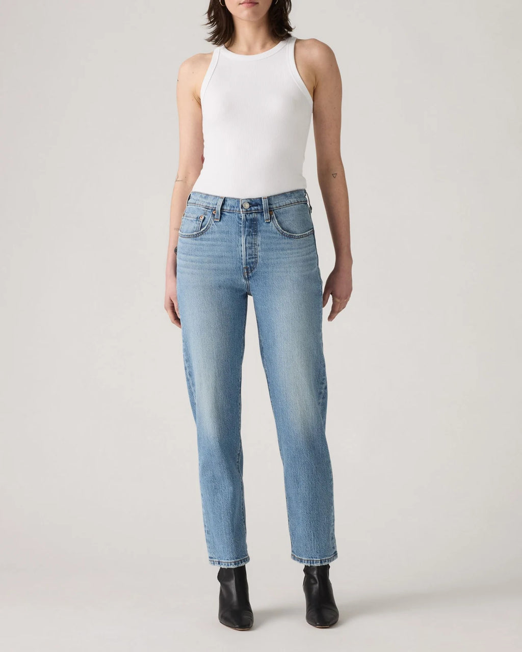 Levis - Jeans 501 Crop Where To No