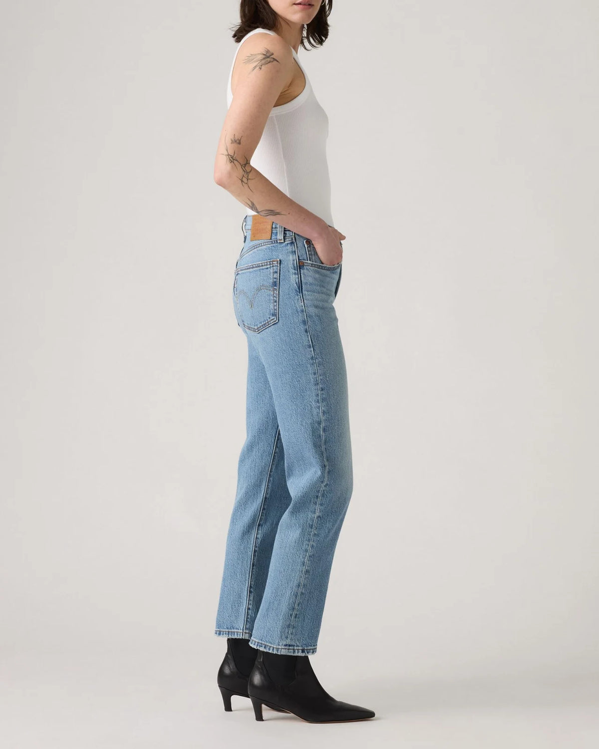 Levis - Jeans 501 Crop Where To No