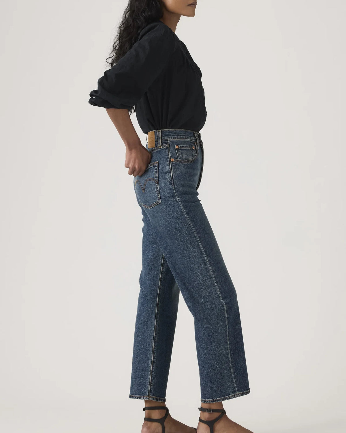 Levis - Jeans Ribcage Straight Ank