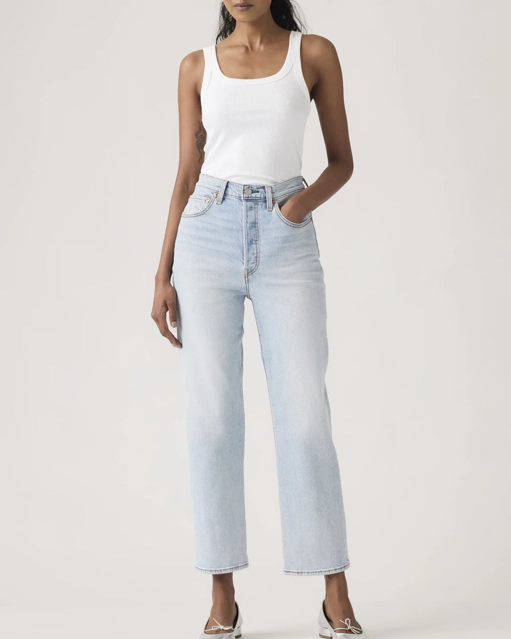 Levis - Jeans Ribcage Straight Ank