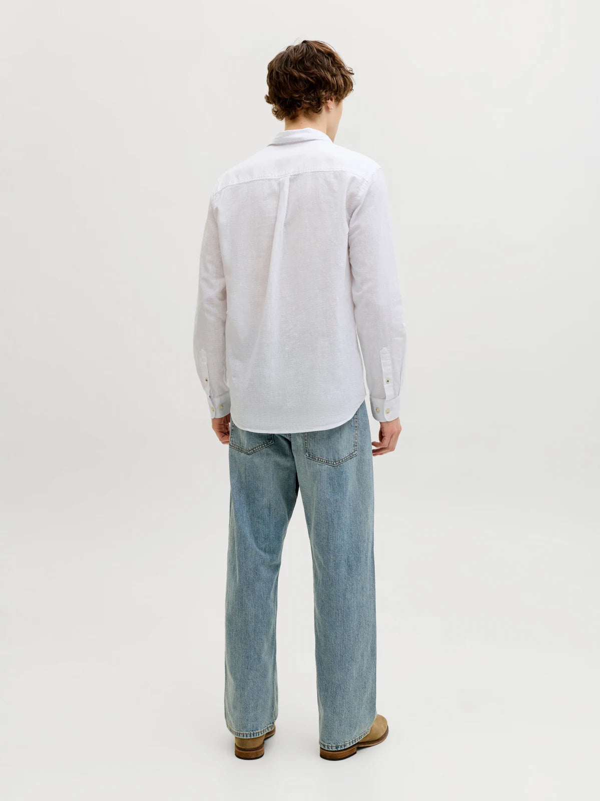 Jack&Jones - Camicia Jjesummer Linen Ble
