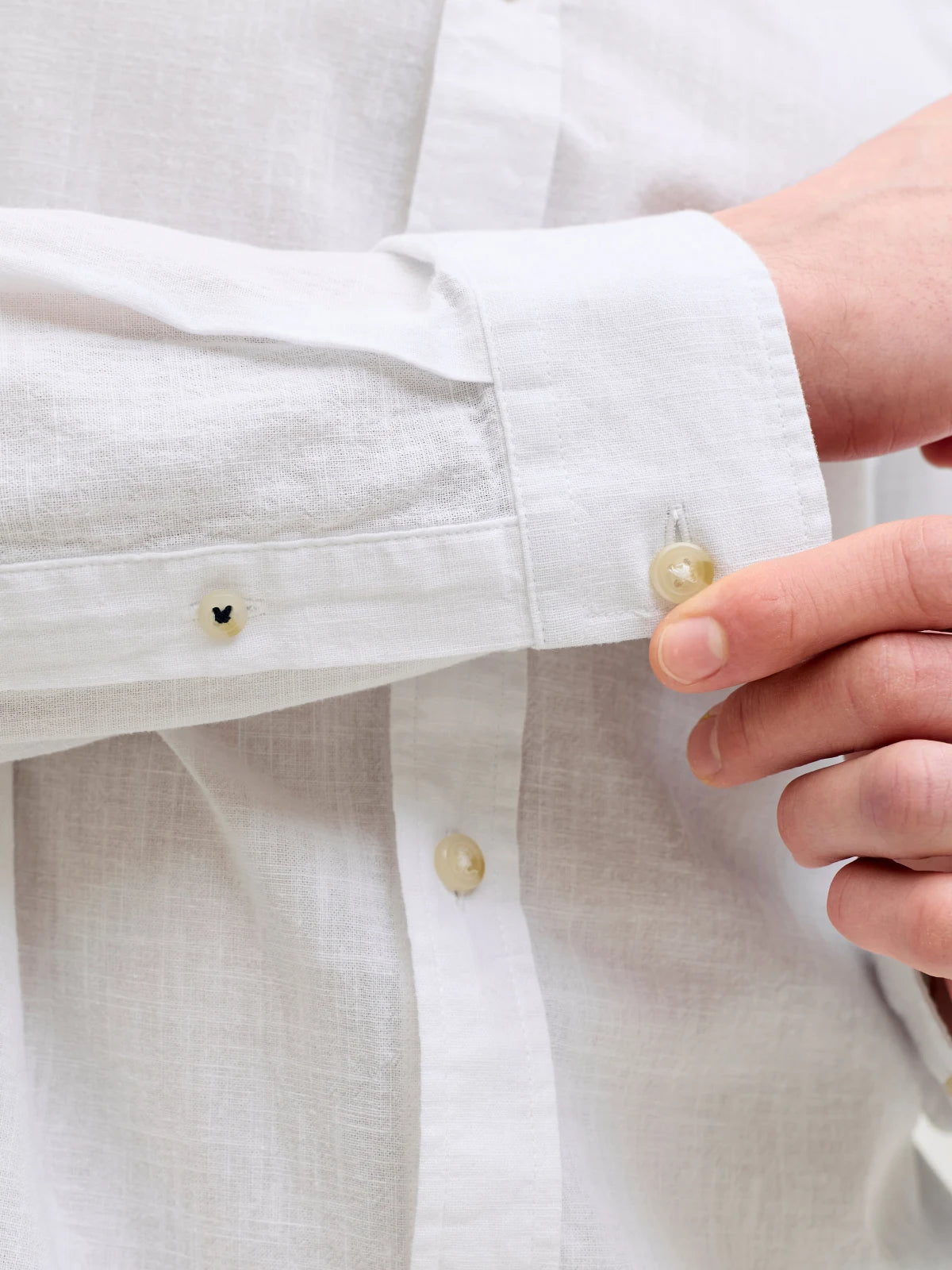Jack&Jones - Camicia Jjesummer Linen Ble