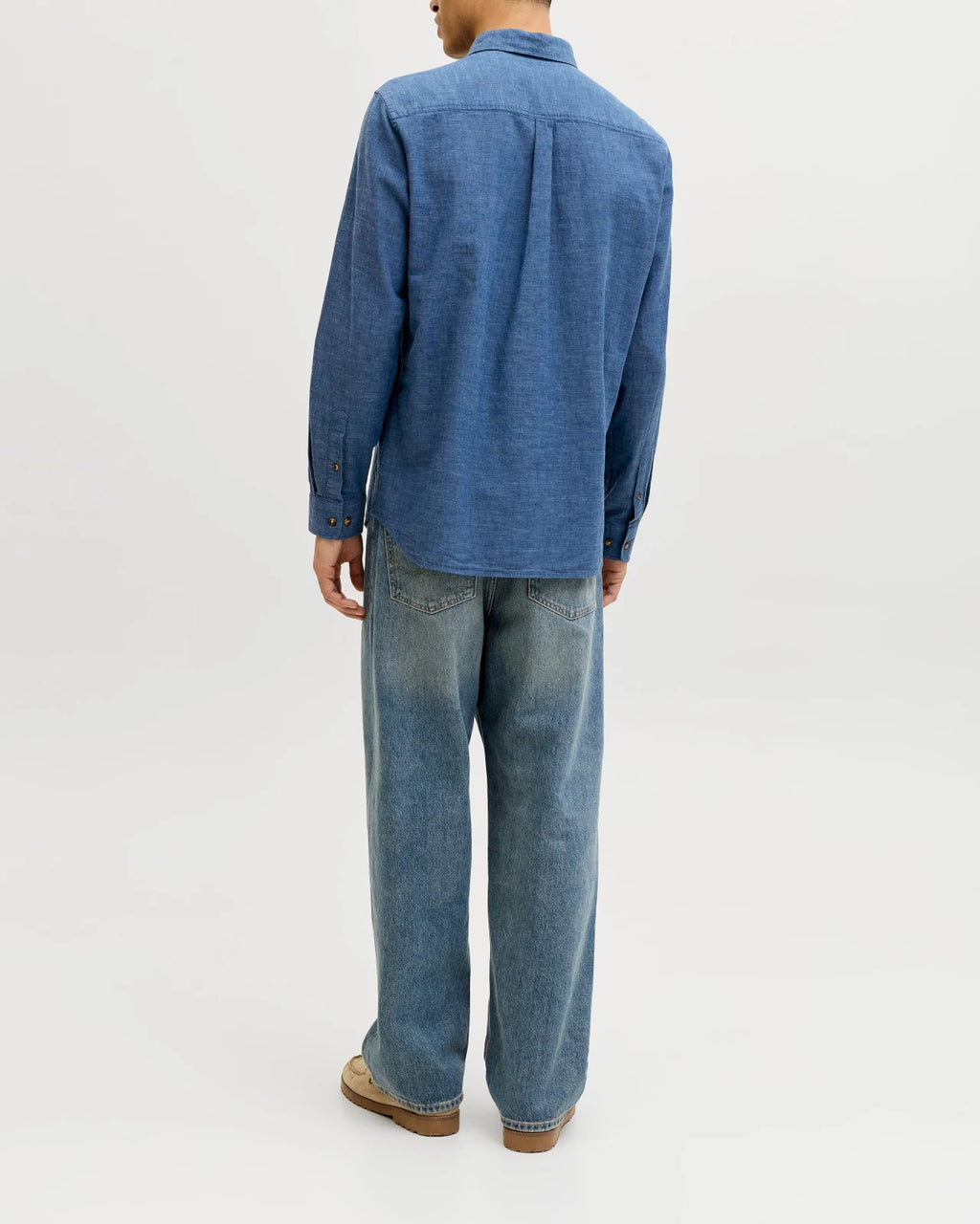 Jack&Jones - Camicia Jjesummer Linen Ble