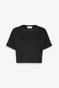 Gaelle - Paris T-Shirt Crop Paricollo Mez
