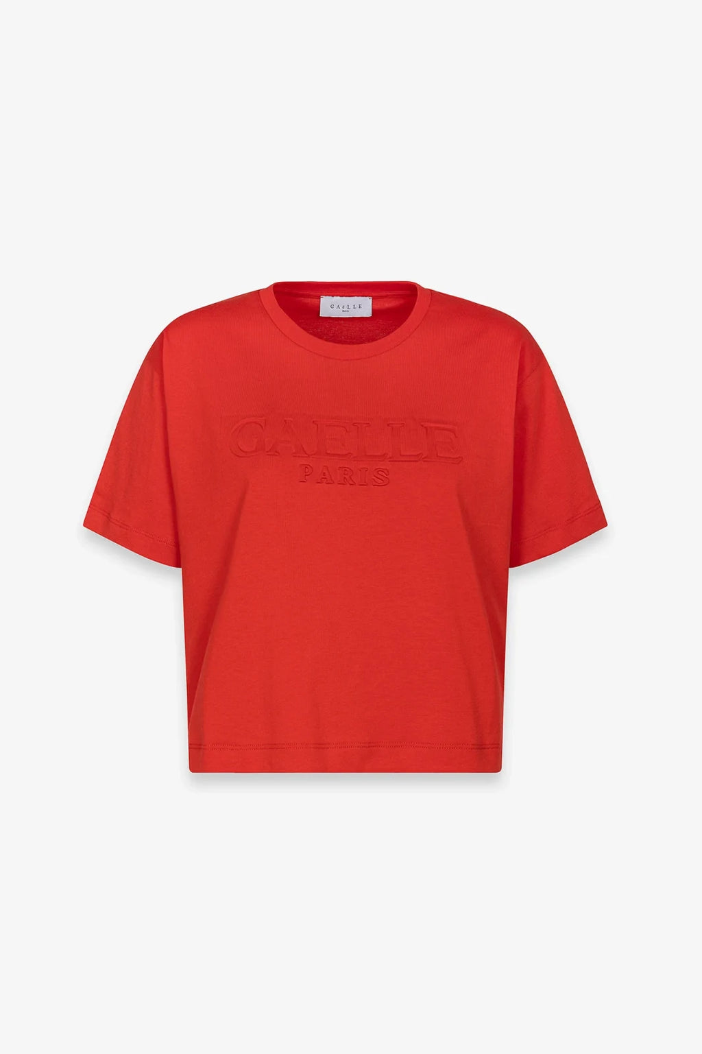 Gaelle - Paris T-Shirt Crop Paricollo Mez