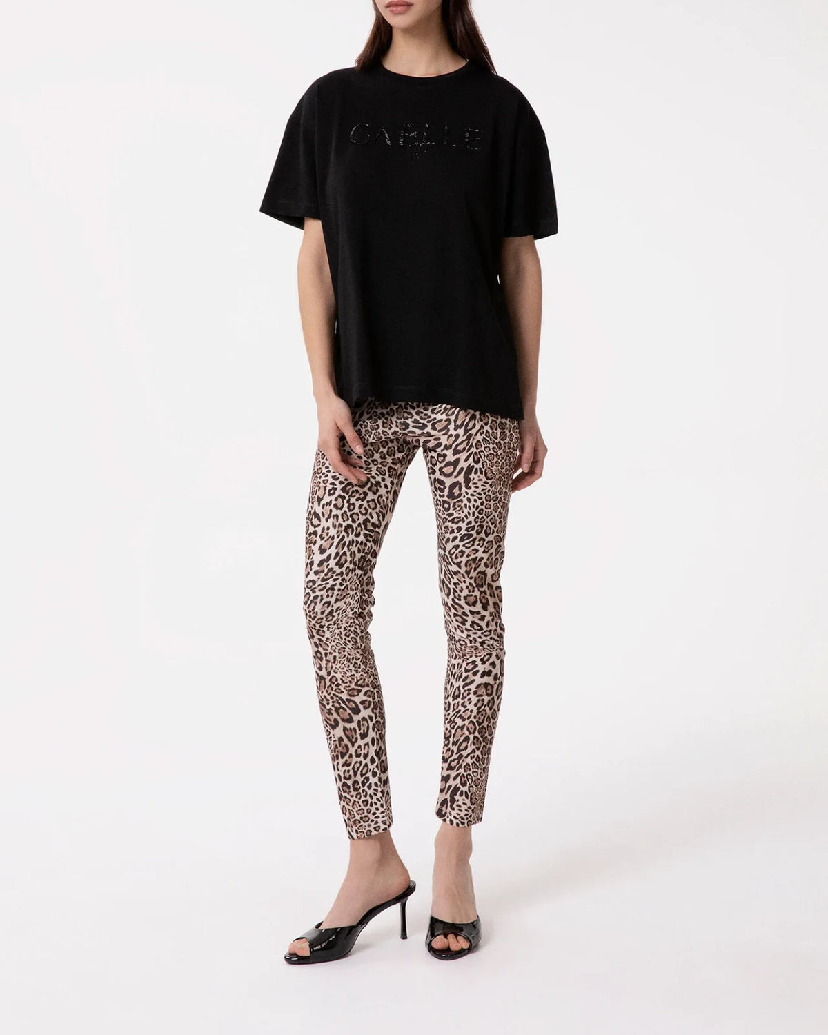 Gaelle - Paris T-Shirt Paricollo Mezza Ma