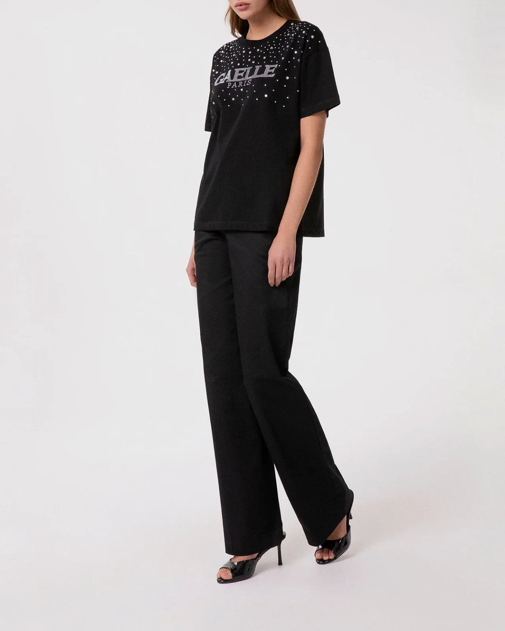 Gaelle - Paris T-Shirt Paricollo Mezza Ma