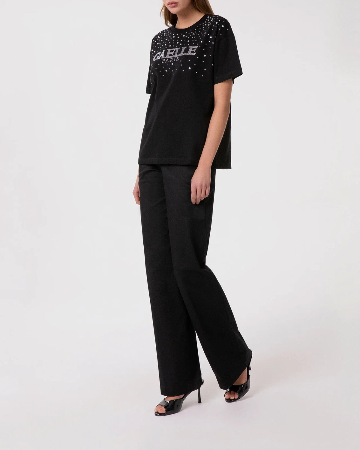 Gaelle - Paris T-Shirt Paricollo Mezza Ma