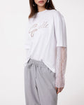Gaelle - Paris T-Shirt Paricollo Mezza Ma