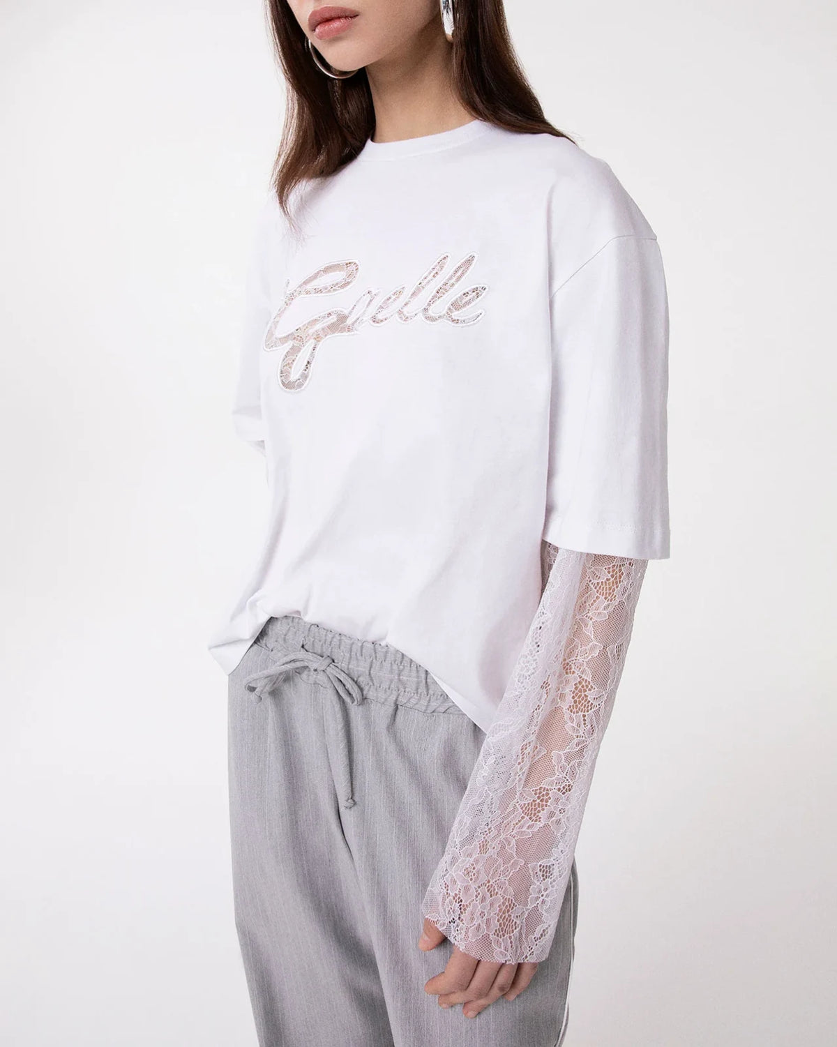 Gaelle - Paris T-Shirt Paricollo Mezza Ma