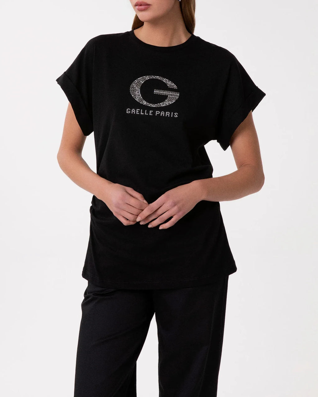 Gaelle - Paris T-Shirt Paricollo Mezza Ma