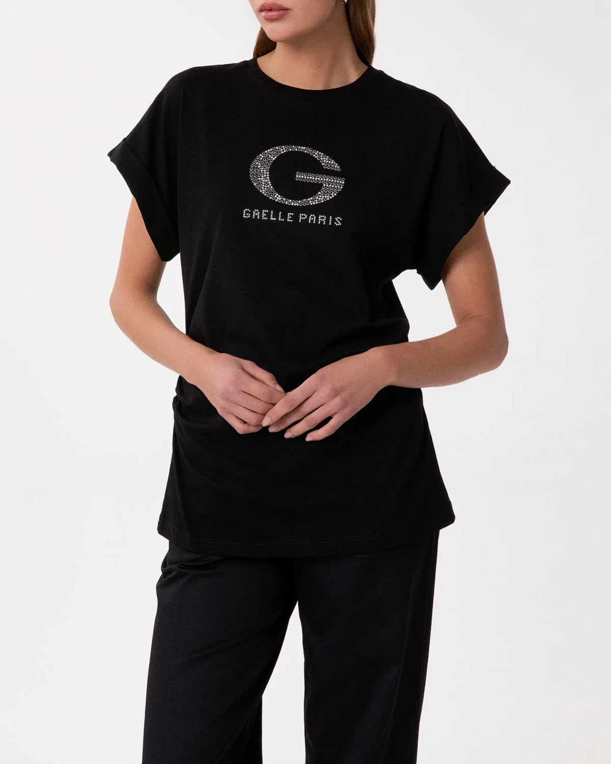 Gaelle - Paris T-Shirt Paricollo Mezza Ma