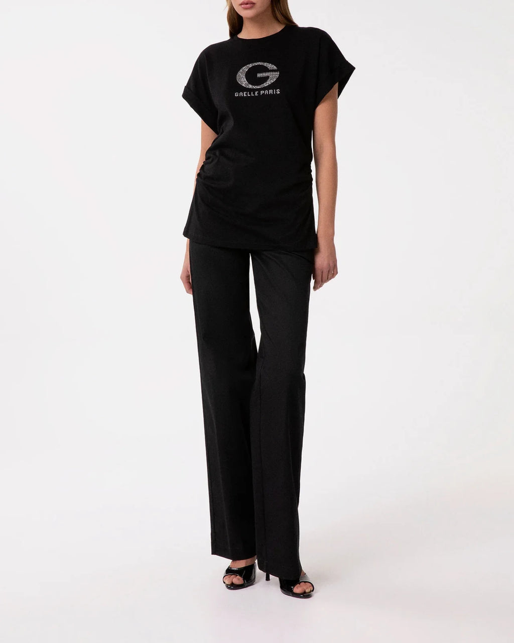 Gaelle - Paris T-Shirt Paricollo Mezza Ma