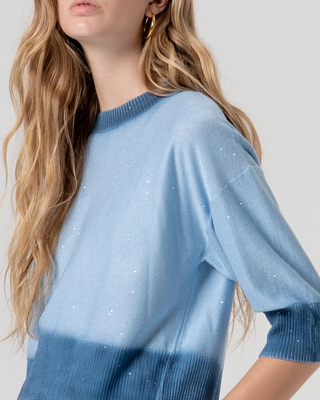 Fracomina - Maglia Knitted Blu
