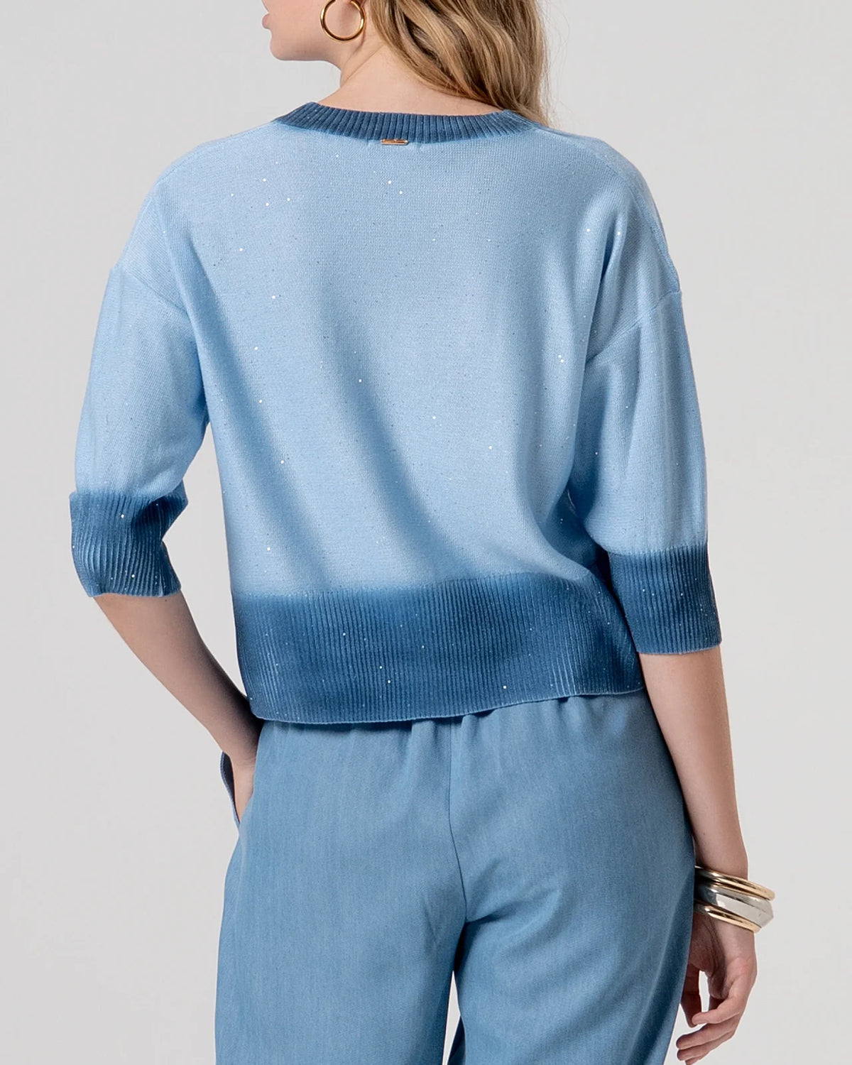 Fracomina - Maglia Knitted Blu