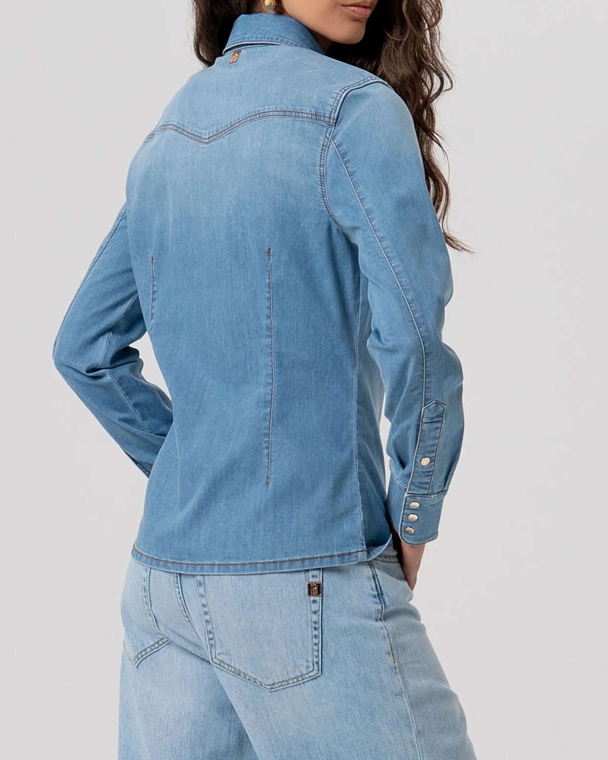 Fracomina - Camicia Denim Basic