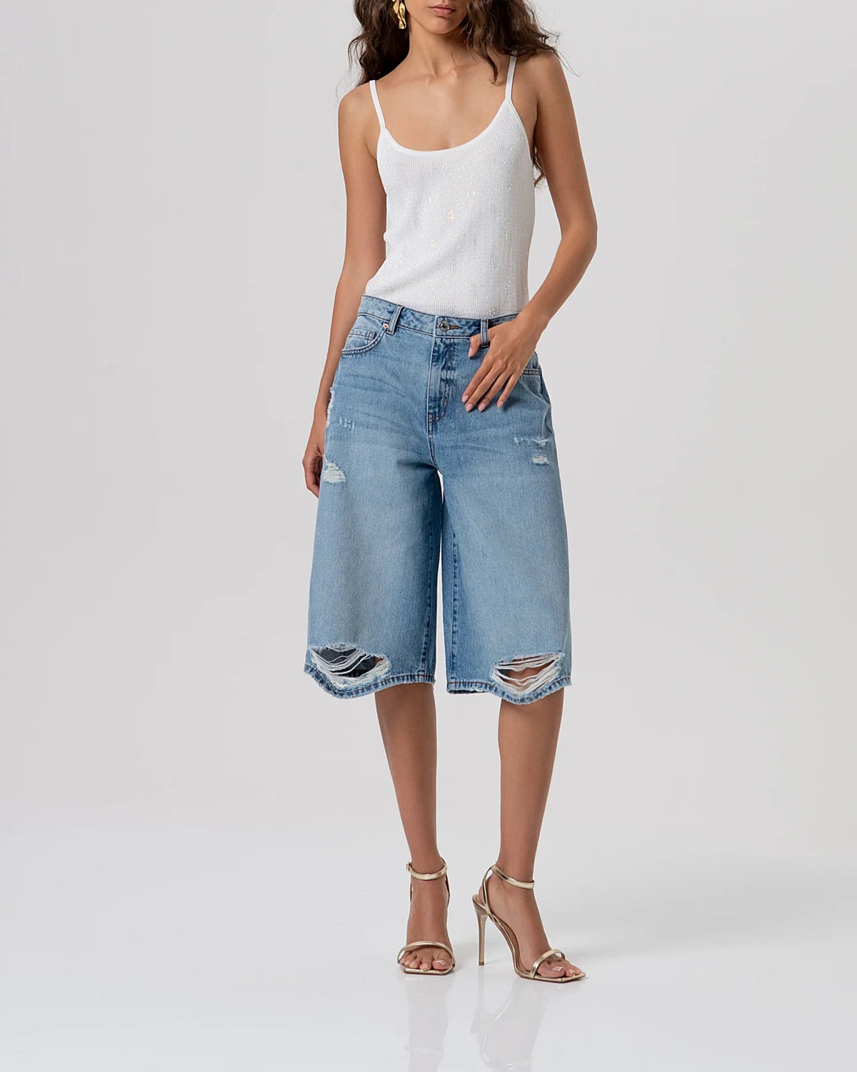 Fracomina - Bermuda Pants Dest