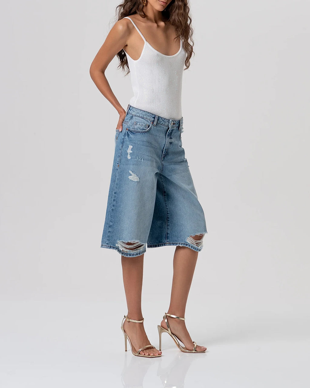 Fracomina - Bermuda Pants Dest