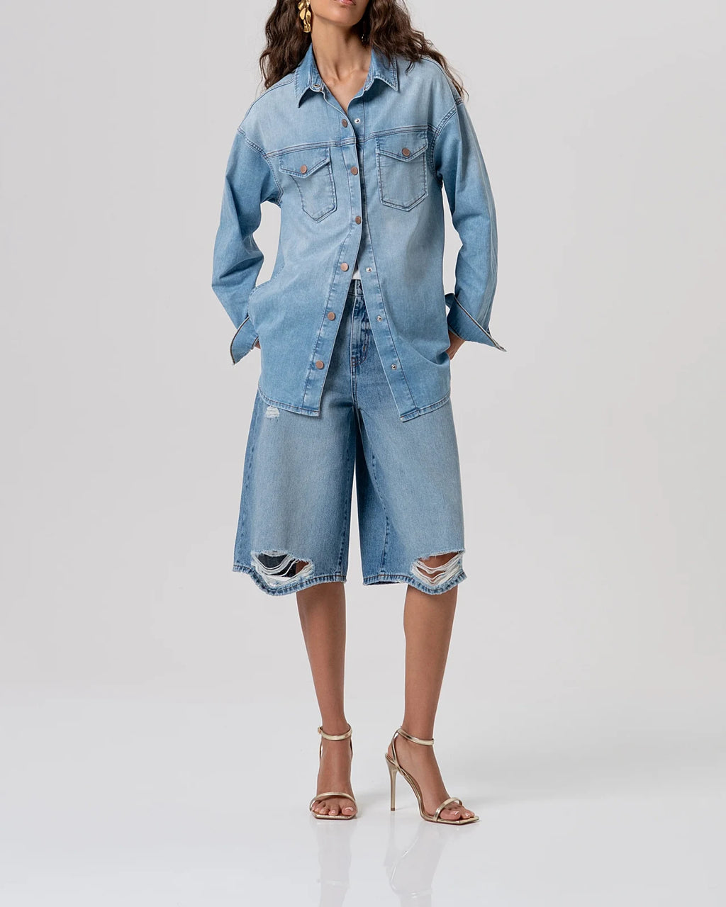 Fracomina - Bermuda Pants Dest
