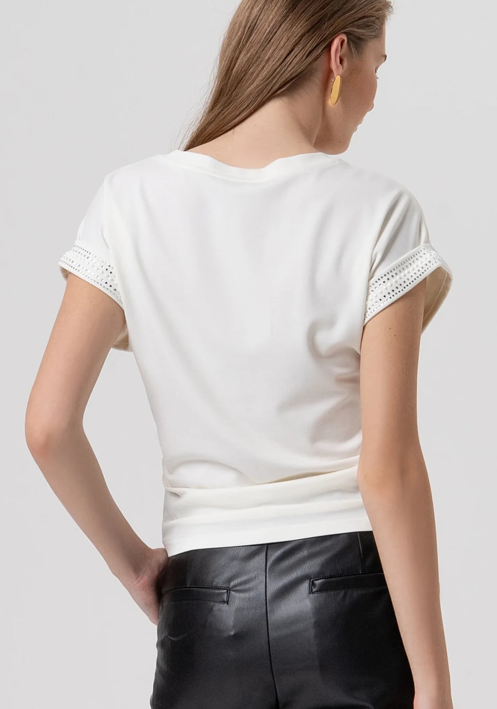 Fracomina - T-Shirt Embellished