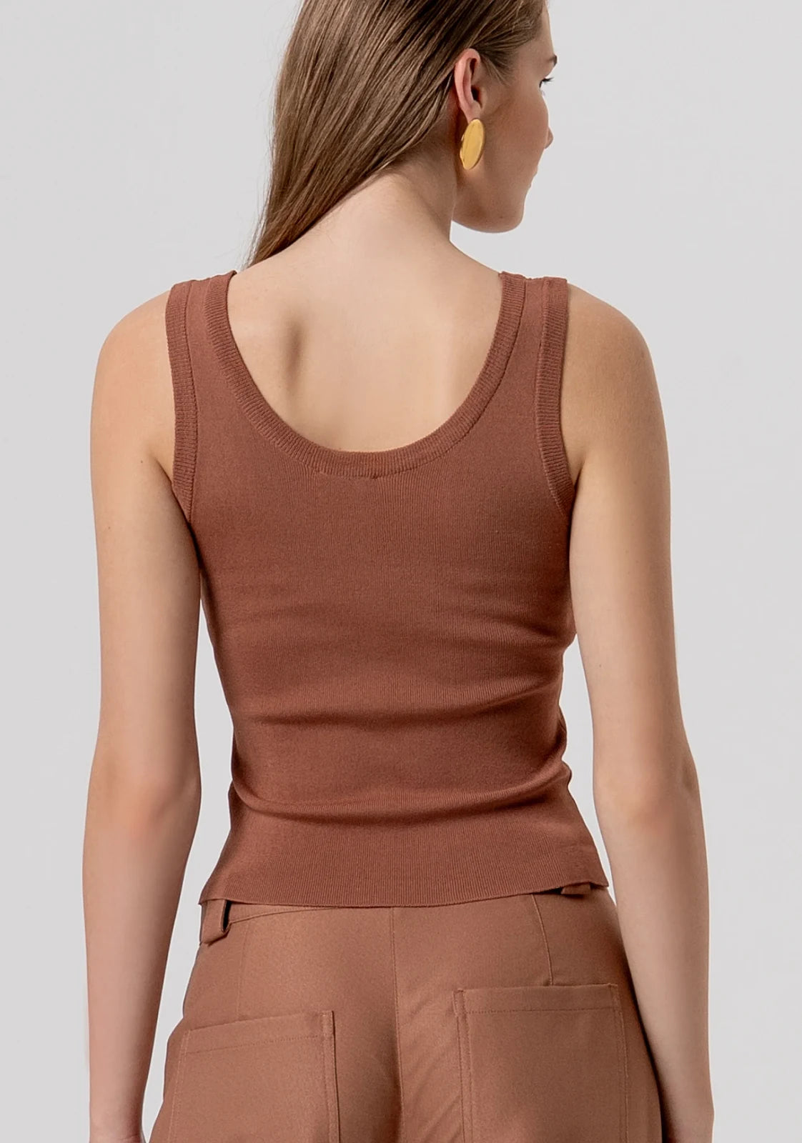 Fracomina - Top Embellished Tank Top