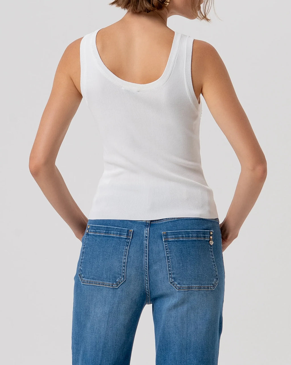 Fracomina - Top Embellished Tank Top