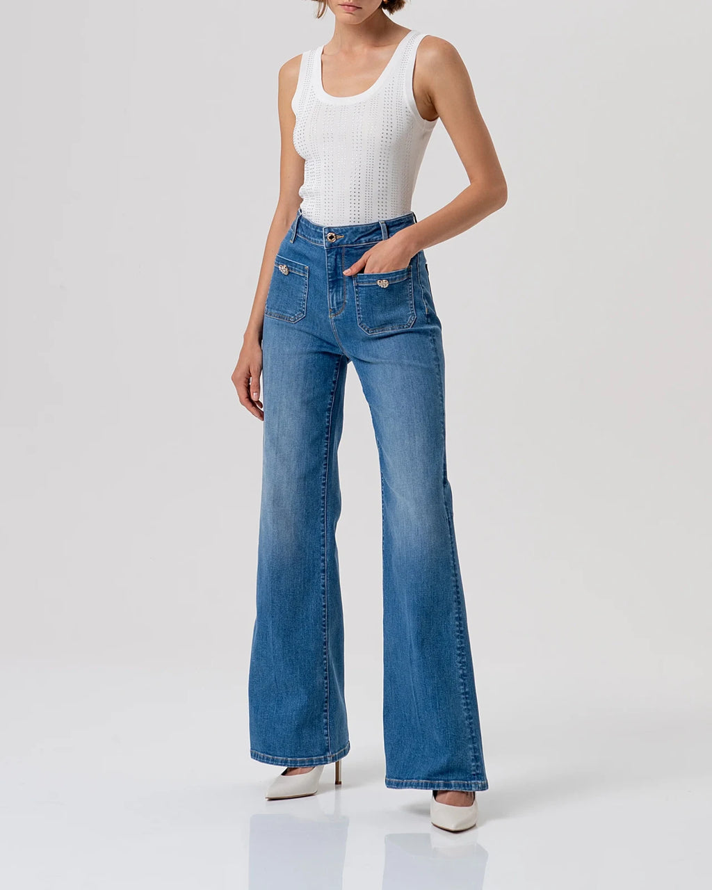 Fracomina - Top Embellished Tank Top