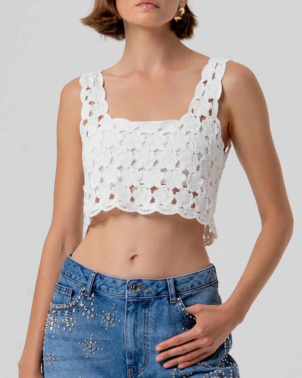 Fracomina - Top Double Layer Tank Top