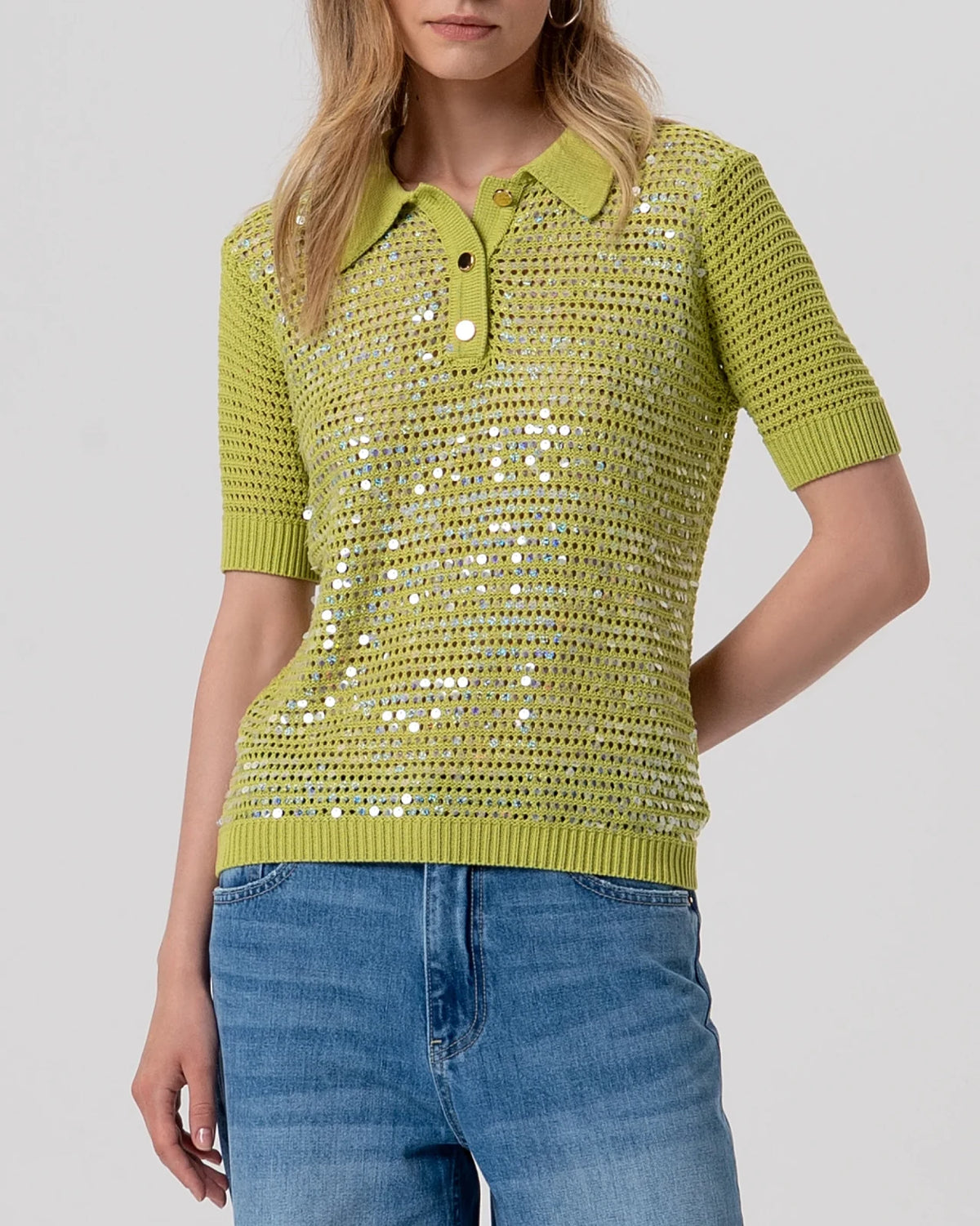 Fracomina - Polo Sweater Sand
