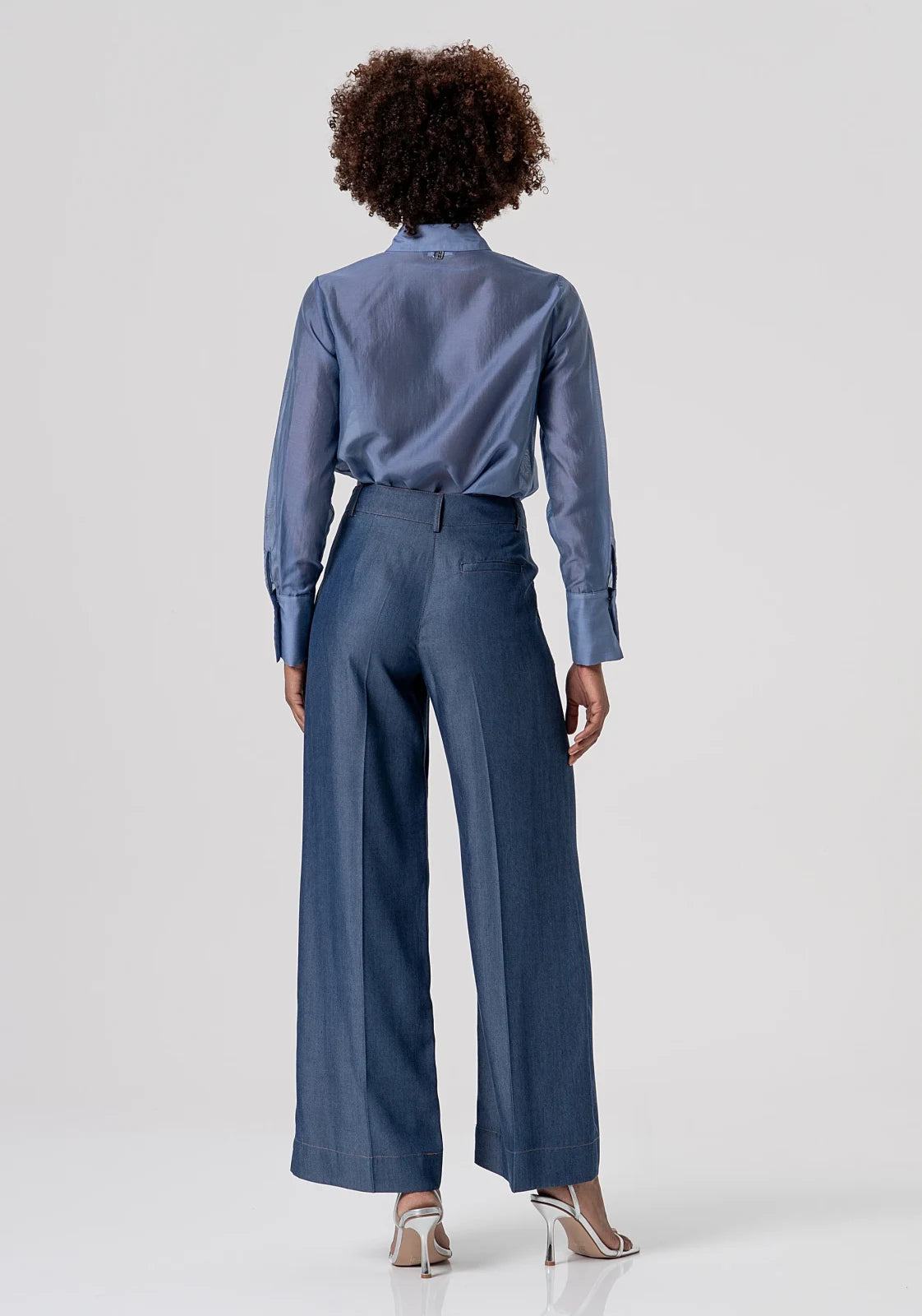 Fracomina - Jeans Denim Palazzo Pants