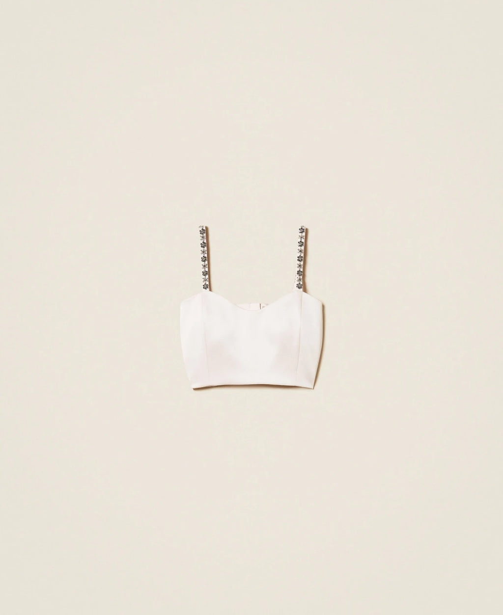 Twinset - Top Corto Con Spallini