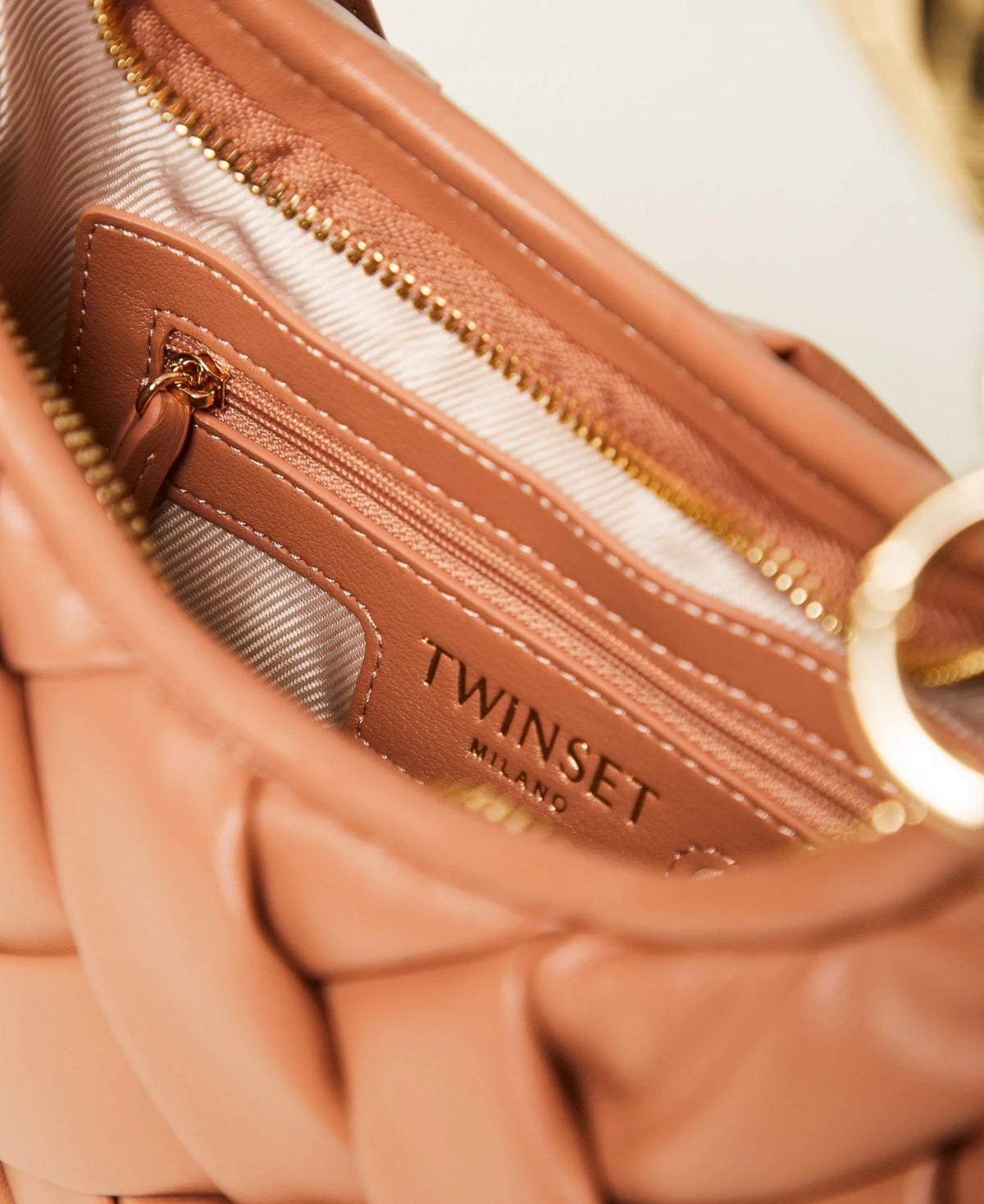 Twinset - Borsa Hobo Media Effetto