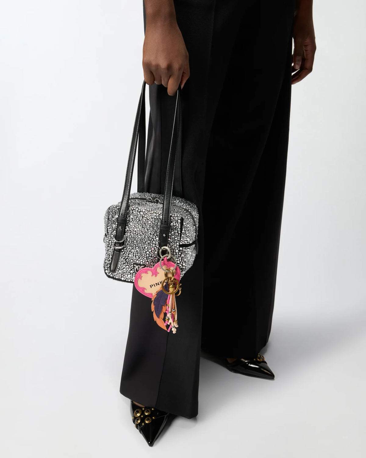 Pinko - Borsa Cubic Full Stras