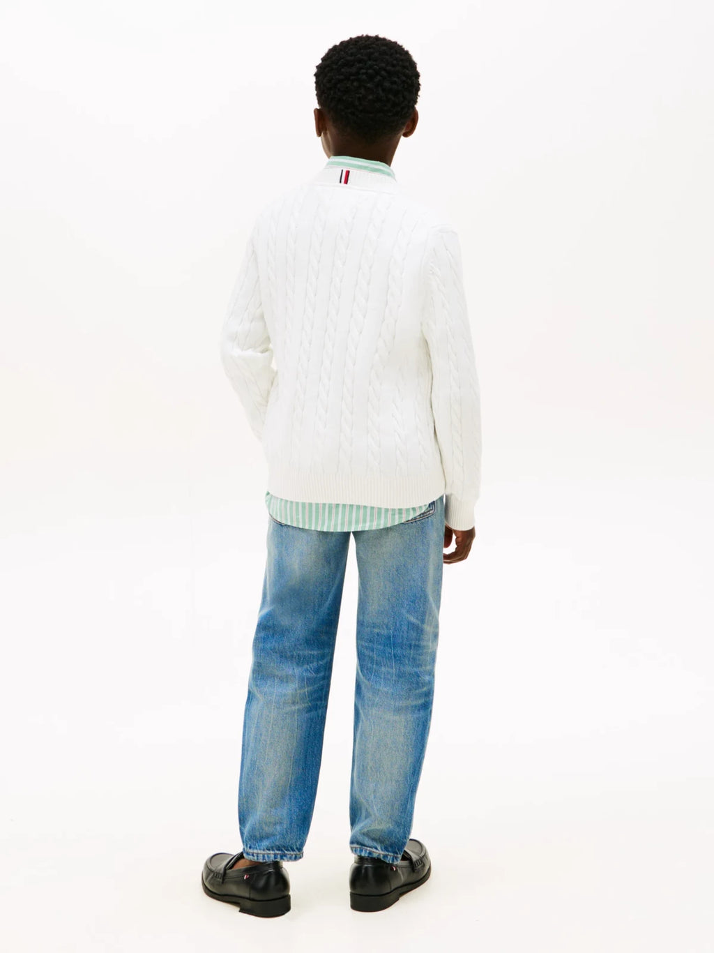 Tommy Hilfiger - Maglia Cotton Cable Swea