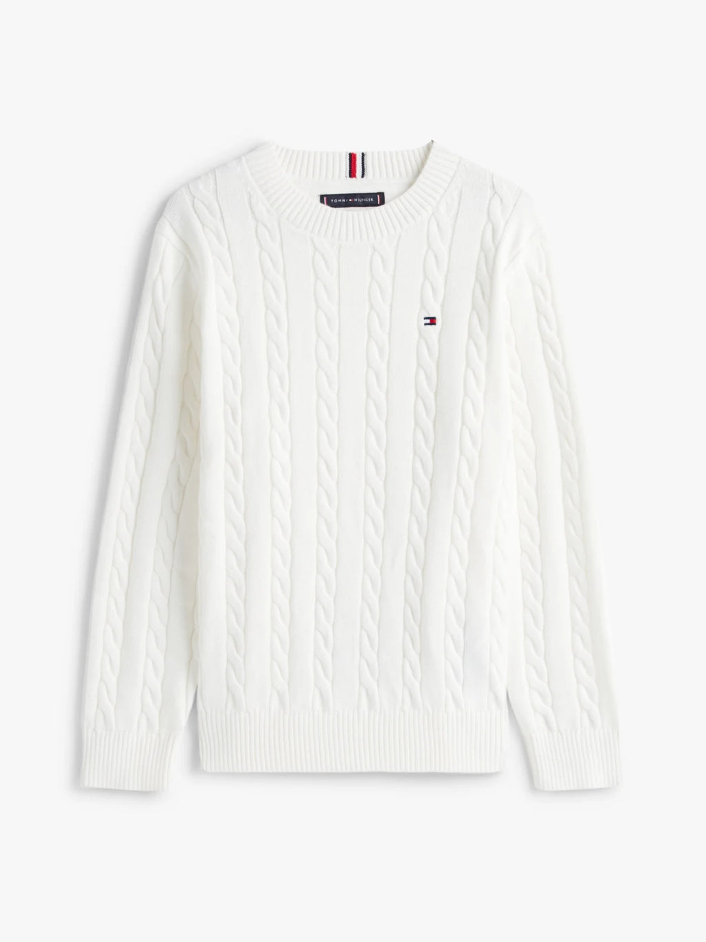 Tommy Hilfiger - Maglia Cotton Cable Swea