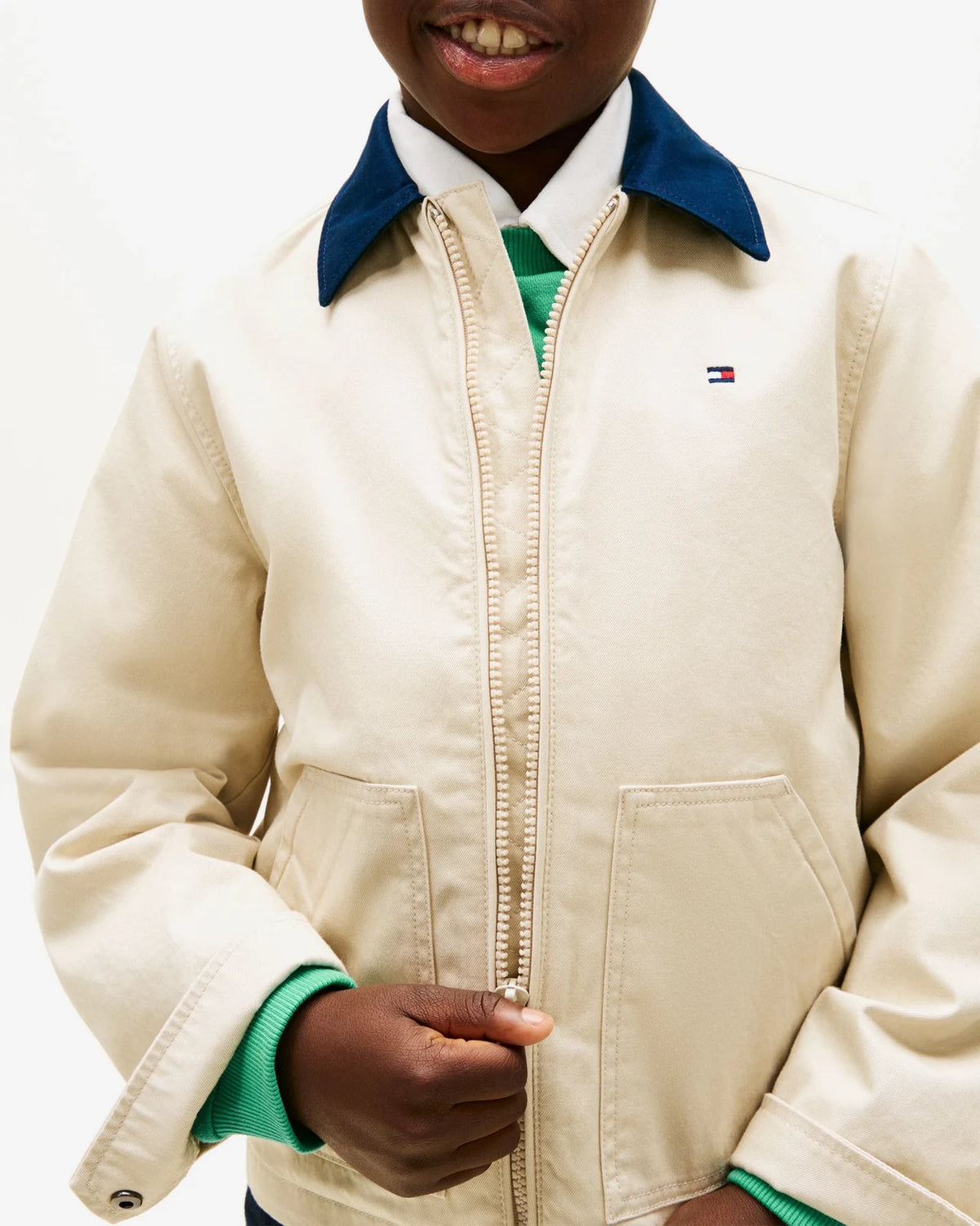 Tommy Hilfiger - Giubbotto Contrast Colla