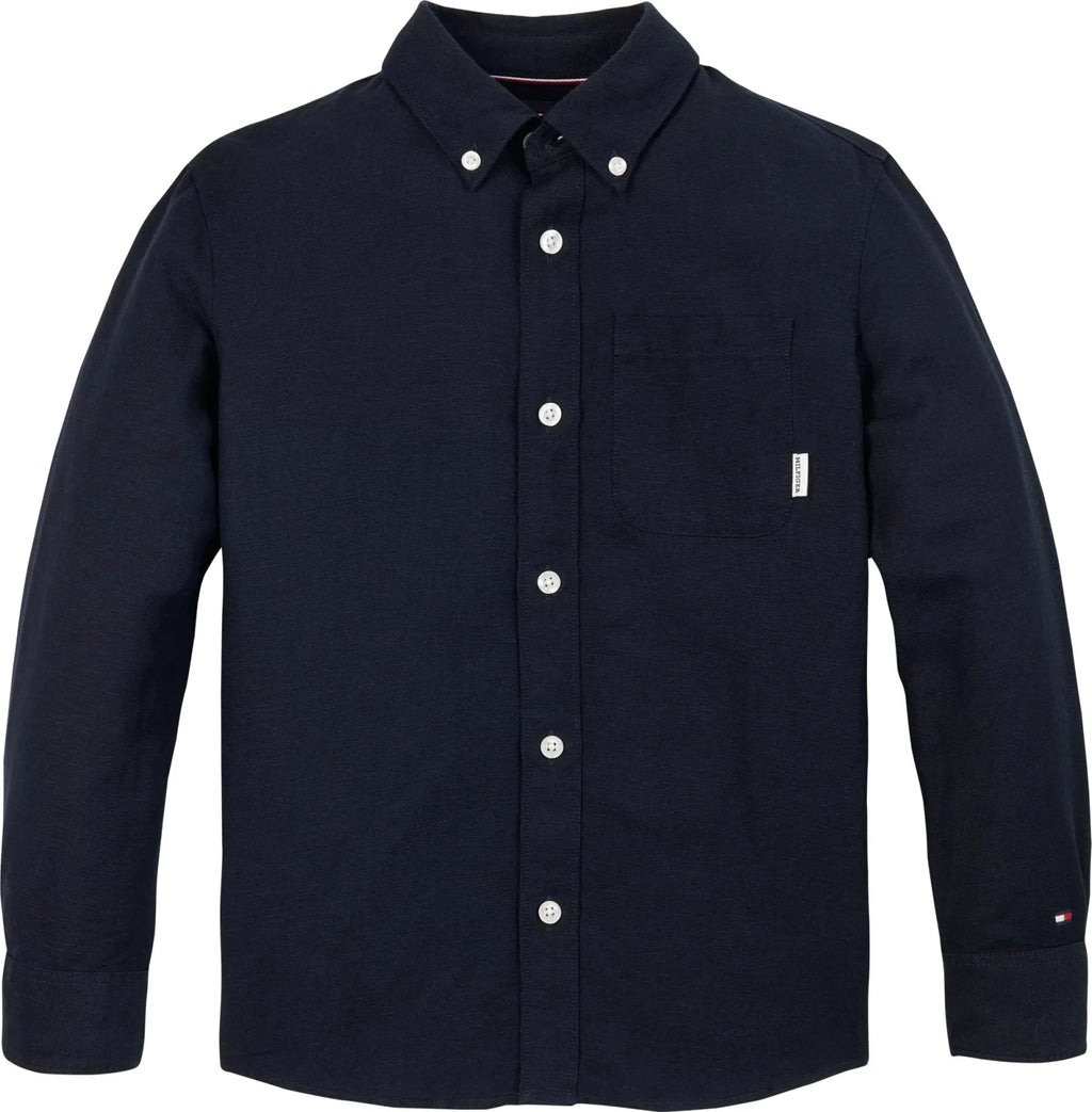 Tommy Hilfiger - Camicia Linen Blend Rela