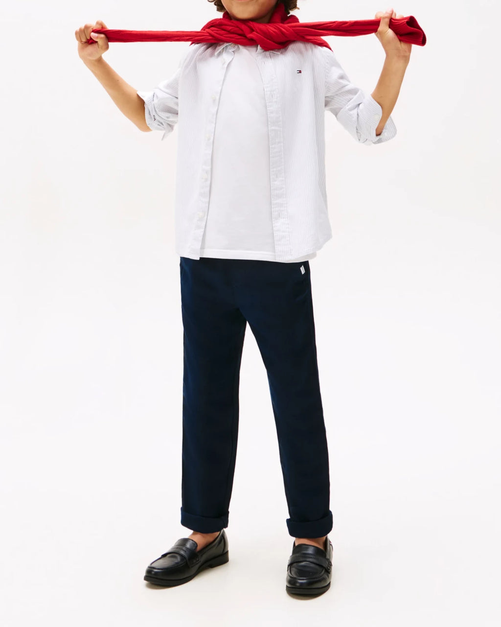 Tommy Hilfiger - Pantaloni Relaxed Linen