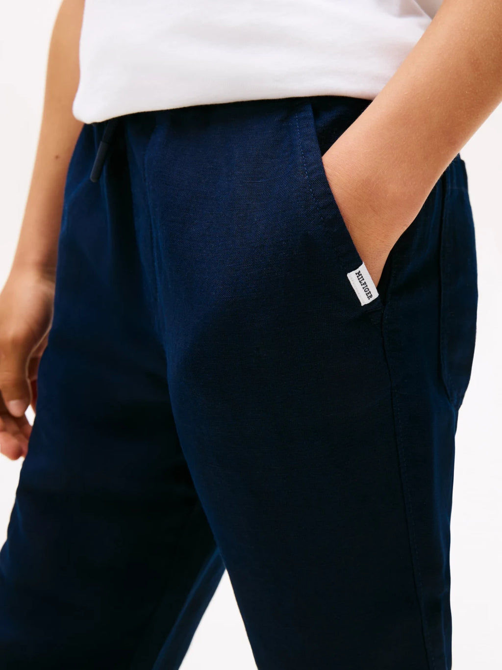 Tommy Hilfiger - Pantaloni Relaxed Linen
